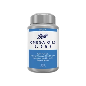 Shop Boots Omega Oils 3 6 & 9 - Nutrition Boost for Optimal Health