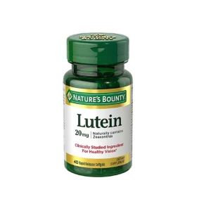 Nature's Bounty Lutein 20mg: Enhance Visual Health with Natural Antioxidants