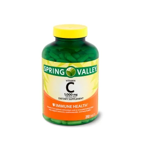 Spring Valley Vitamin C with Rose Hips Dietary Supplement 1000mg