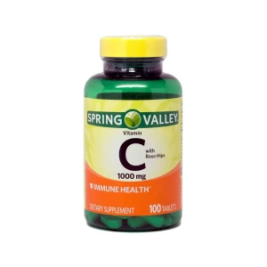 Spring Valley Vitamin С with Rose Hips Dietary Supplement 1000 mg