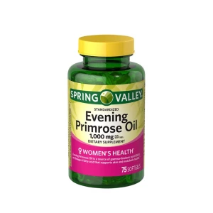 Spring Valley Women's Health Evening Primrose Oil 1000mg: Boost Your Wellness with Natural Support