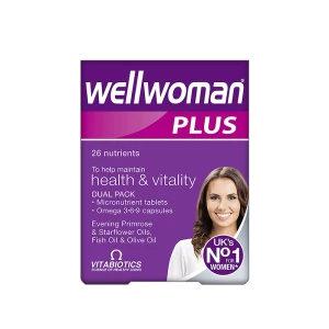 Vitabiotics Wellwoman Plus Omega 3 6 9: The Complete Women's Health Supplement