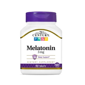 21st Century Melatonin 3mg - Improve Sleep Patterns and Enhance Wellness