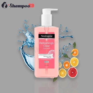 Neutrogena Refreshingly Clear Facial Wash with Pink Grapefruit & Vitamin C (Oil Free) 200ml