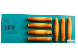 M&S Biscuit Curls 200g