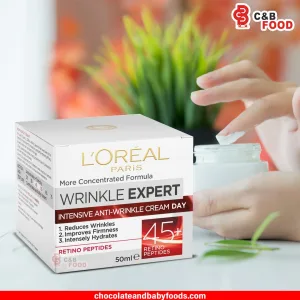 L'Oreal Paris Wrinkle Expert Anti-Wrinkle Intensive 45+ Retino Reptides Day Cream 50ml