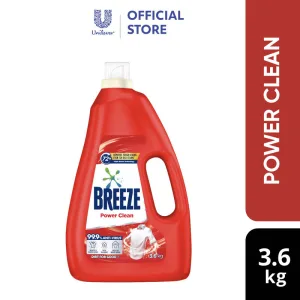 Breeze Power Clean Liquid Detergent 3.6kg