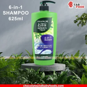 Follow Me Green Tea 6-in-1 Shampoo 625ml