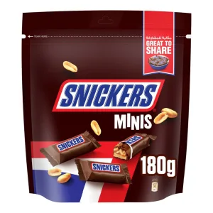 Snickers Minis Chocolate 10pc's Pack 180G