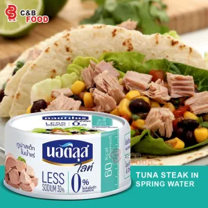 Nautilus Lite Tuna Steak In Spring Water 165G