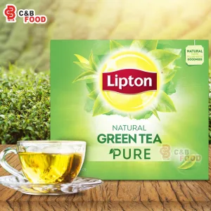 Lipton Natural Green Tea Pure (100 Tea Bag) 150G