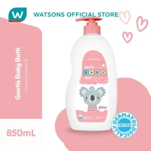 Watsons Gentle Baby Bath 850ml