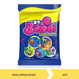 Big Babol Rasa Aneka Buah 132G