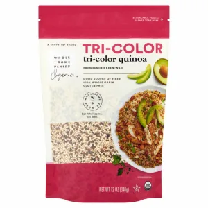 Whole Some Pantry Organic Tri-Color Quinoa 340G