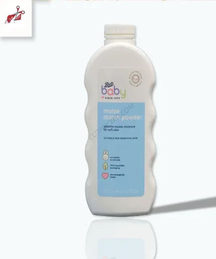 Boots Baby Maize Starch Powder 500G – Natural and Gentle Formula for Your Little One
