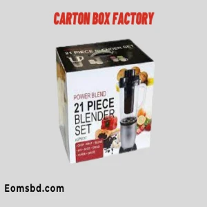 Blender carton box