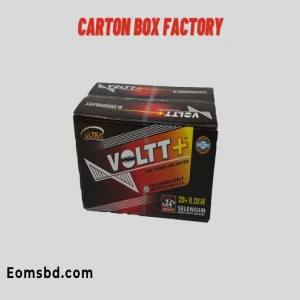 Battery carton box