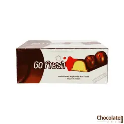 Go Fresh Cocoa Coated Wafer with Milk Cream