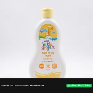 Asda Little Angels Head to Toe Wash 500ml - Gentle and Nurturing Cleansing Solution