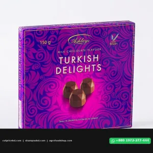 Ashleys Turkish Delights Milk Chocolate 150G: Indulge in Exquisite Milk Chocolate Delights