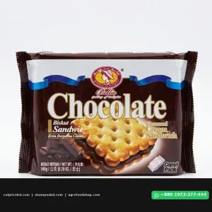 Bellie Chocolate Biskut Sandwic 190g: The Ultimate Delight for Chocolate Lovers!