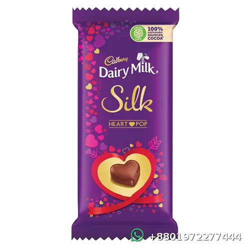 Cadbury Dairy Milk Silk Valentines Heart Pop 150g