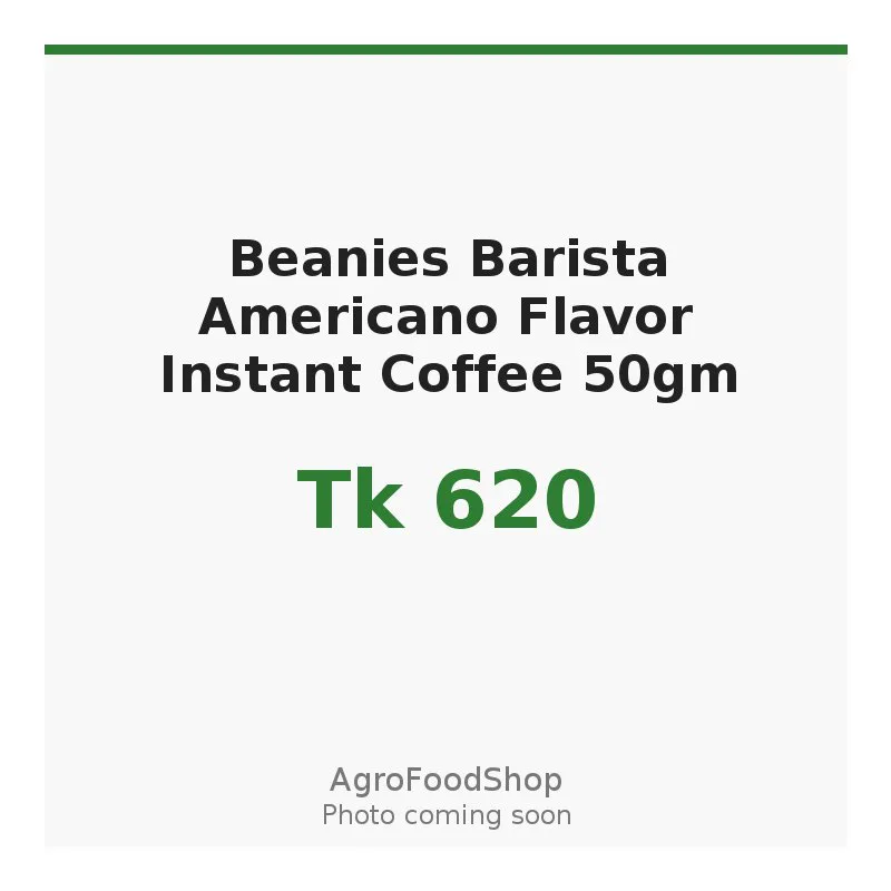 Beanies Barista Americano Flavor Instant Coffee 50gm