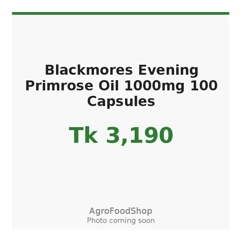 Blackmores Evening Primrose Oil 1000mg 100 Capsules