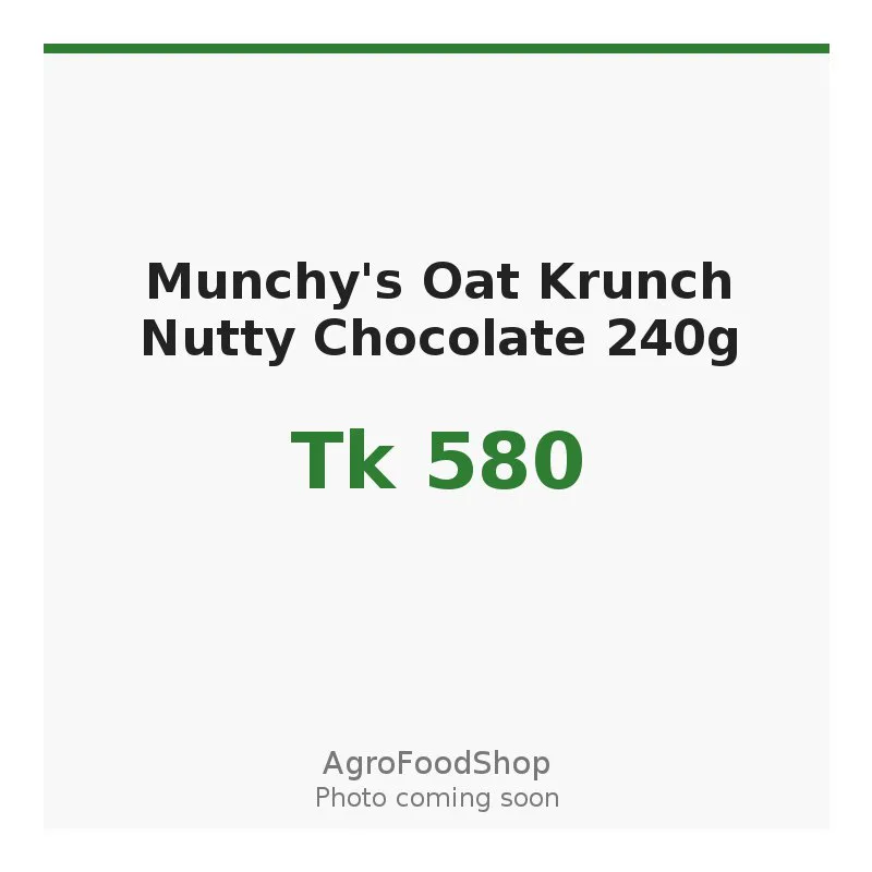 Munchy's Oat Krunch Nutty Chocolate 240g