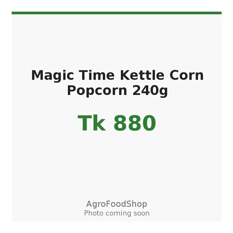 Magic Time Kettle Corn Popcorn 240g