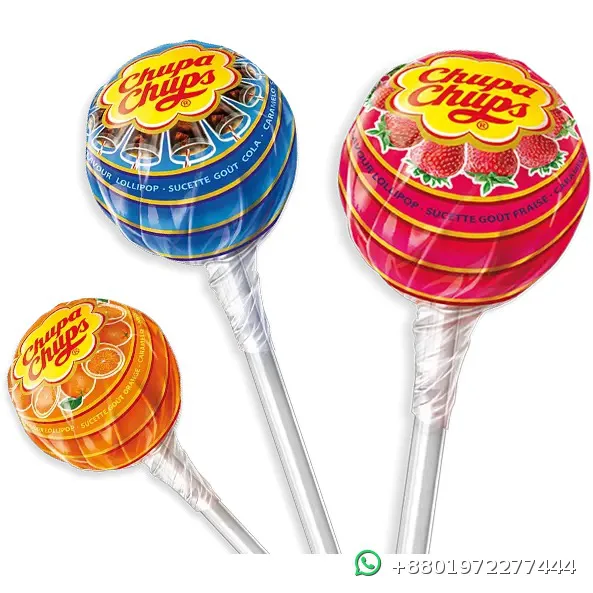 Chupa Chups Fruit Lollipops 10pcs 120g