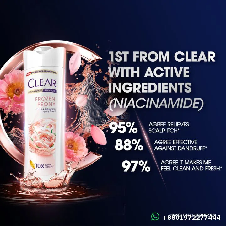 Clear Anti-Dandruff Shampoo Dandruff Frozen 400ml