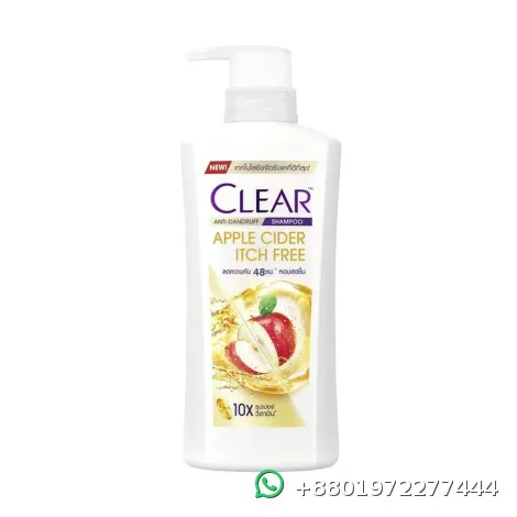 Clear Apple Cider Itch Free Anti Dandruff Shampoo 400ml