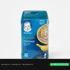 Gerber Probiotic Oatmeal Banana cereal 227g