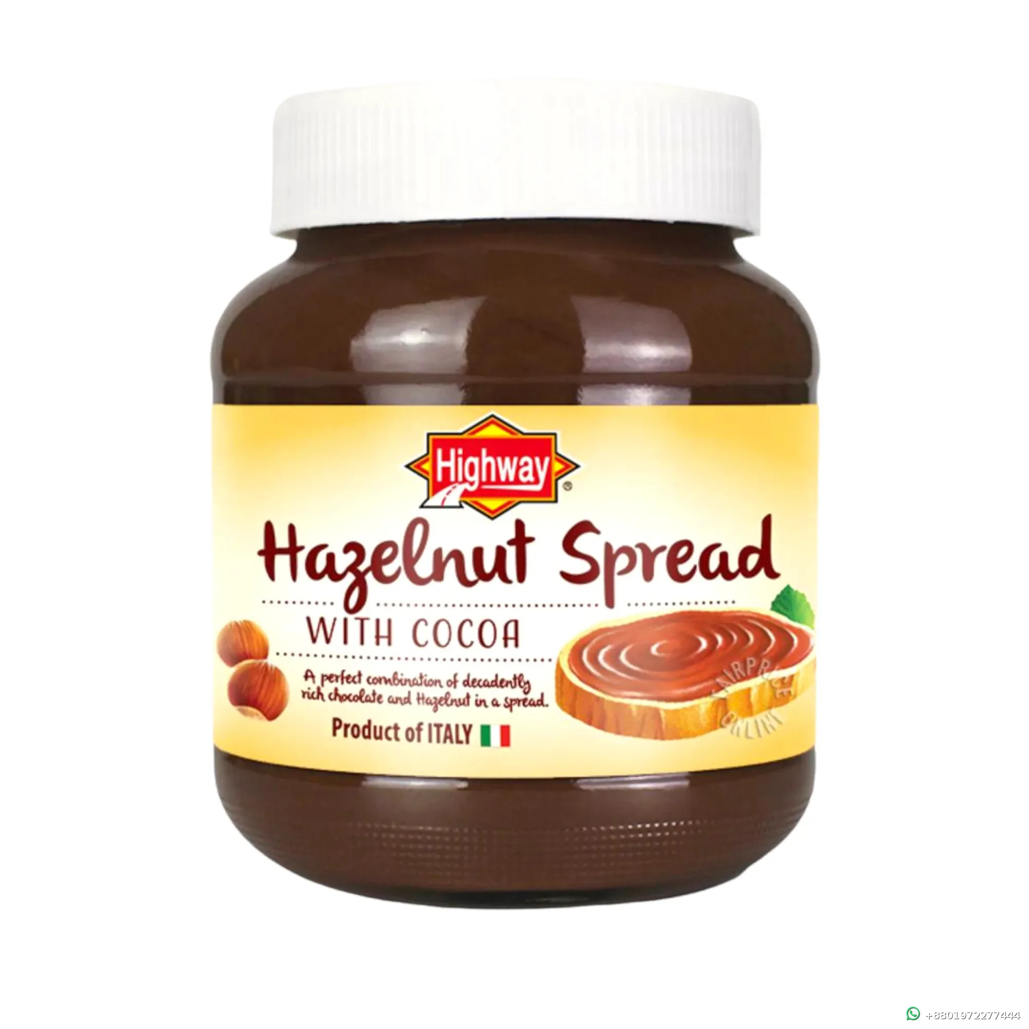 Highway Hazelnut Spread 400g