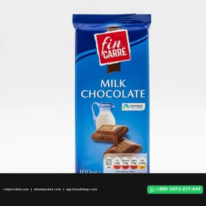Lidl Fin Care Milk Chocolate Bar 100gm - Indulge in Rich and Creamy Delights!