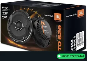 JBL GTO629 Grand Touring Series Car Audio Speaker – High-Performance Sound with 180W Peak Power