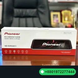 Pioneer Mirror Dash Cam ND-DVR160 Front And Rear Camera