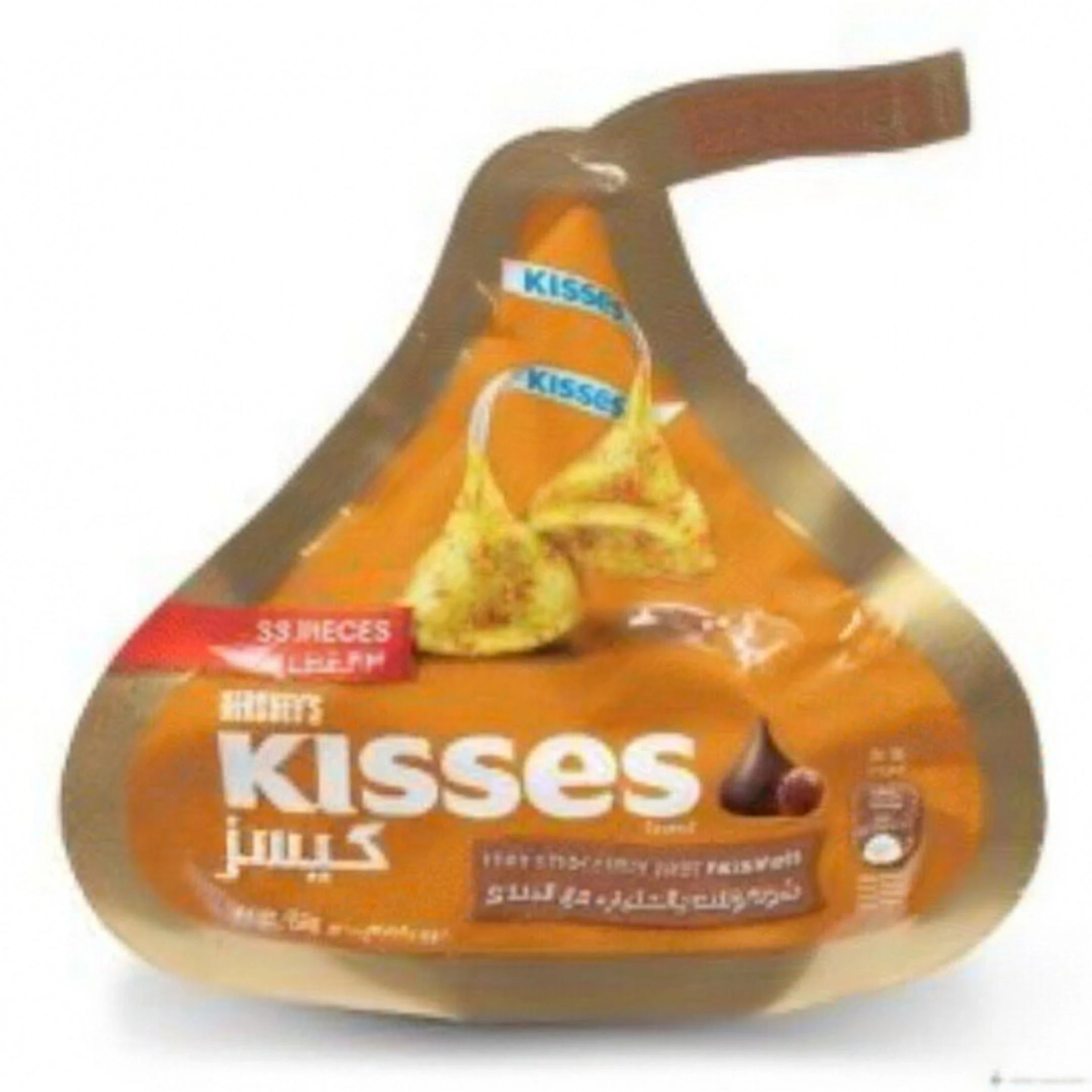 Hershey's Kisses Milk Chocolate with Hazelnut 150g