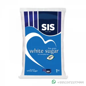 Sis White Sugar 1kg: Premium Quality Granulated Sugar for Everyday Use