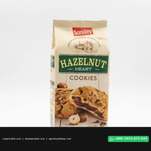 Sondey Hazelnut Heart Cookies 200g: Irresistible, Nutty Delights for Any Occasion