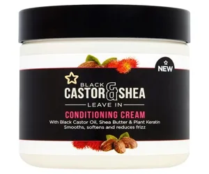 Superdrug Castor &amp; Shea Leave-in Conditioning Cream 250ml