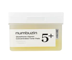 Numbuzin, No 5 Glutathione Vitamin Concentrated Toner Pads 70 Pads