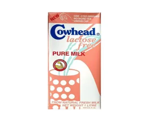 COWHEAD LACTOSE FREE UHT MILK- 1L