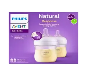 Philips Avent Natural 125ml Baby Feeding Bottle 2-Pcs.