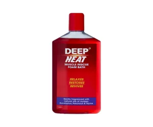 Deep Heat Muscle Rescue Foam Bath 350ml