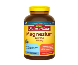 Nature Made Magnesium Citrate 250mg 180 Softgels