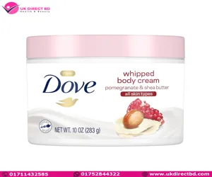 Dove Whipped Body Cream Dry Skin Moisturizer Pomegranate and Shea Butter Nourishes Deeply 10 Oz (283G)
