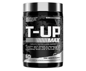 Nutrex Research T-UP Testosterone Booster Supplement for Men 60 Capsules