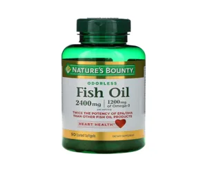 Nature’s Bounty Fish Oil 2400mg 90 Coated Softgels